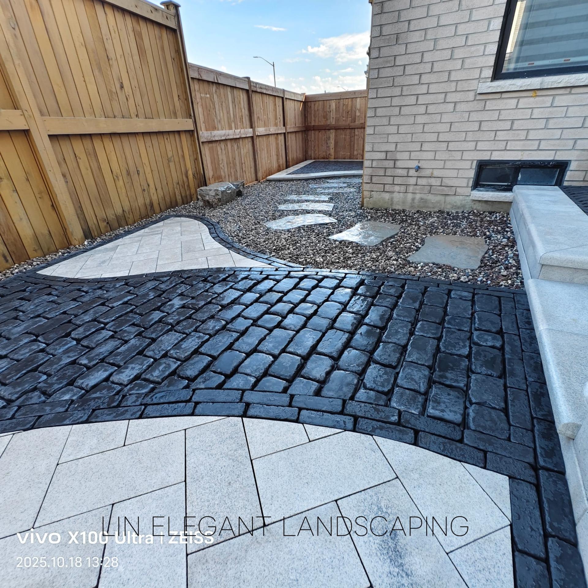 Multi-Material Paver System - Premium Quality