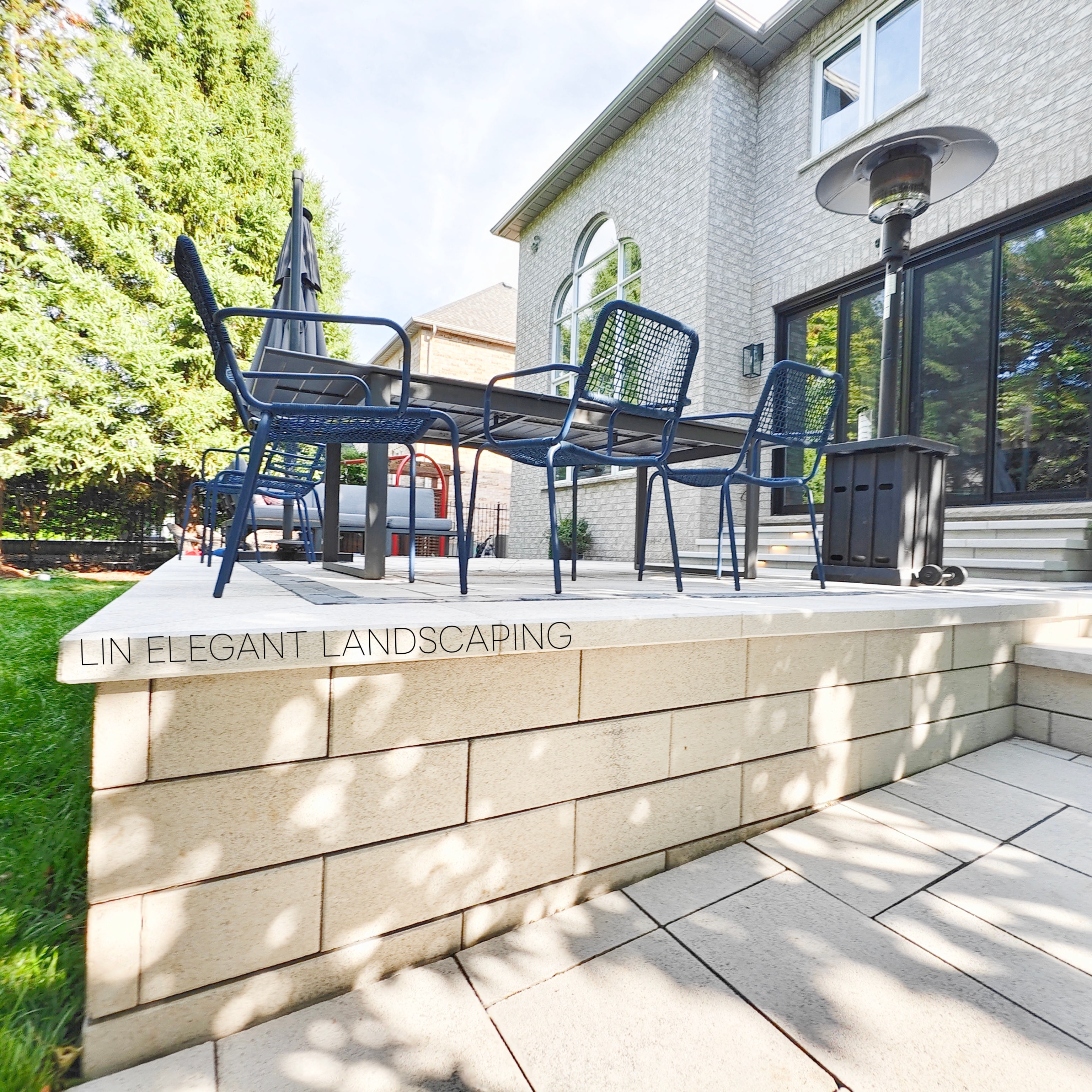 Retaining wall project 8