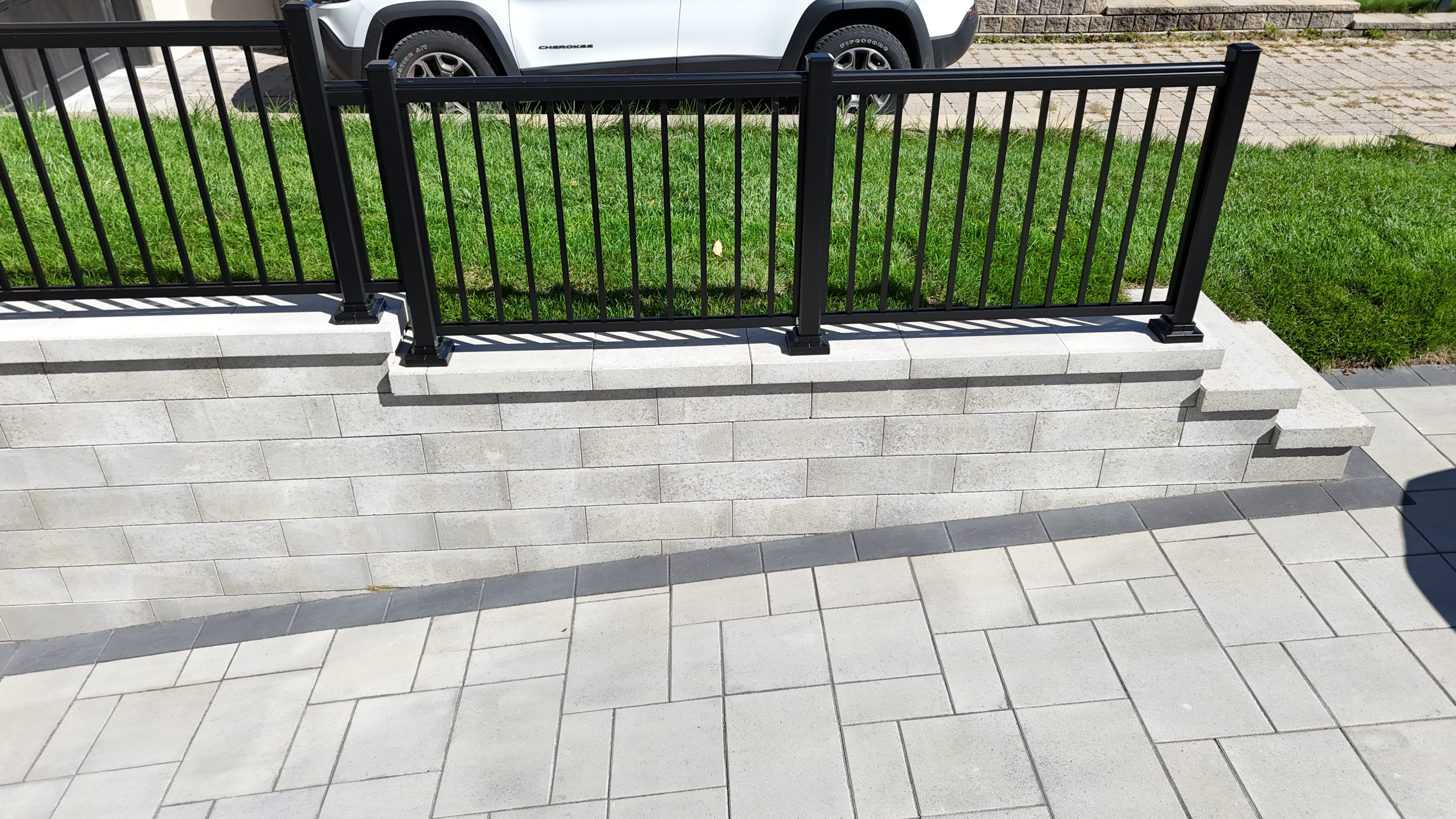 Retaining wall project 13